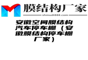 安徽空间膜结构汽车停车棚（安徽膜结构停车棚厂家）