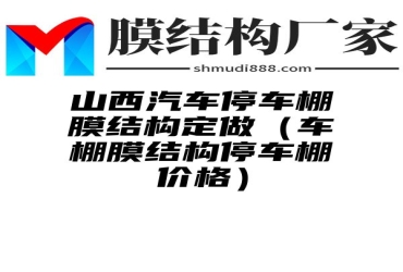 山西汽车停车棚膜结构定做（车棚膜结构停车棚价格）