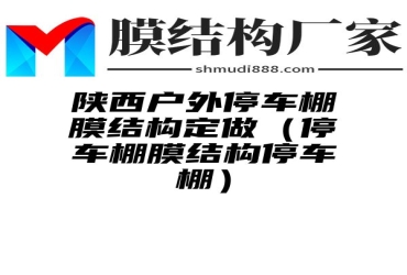 陕西户外停车棚膜结构定做（停车棚膜结构停车棚）