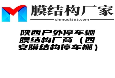 陕西户外停车棚膜结构厂商（西安膜结构停车棚）