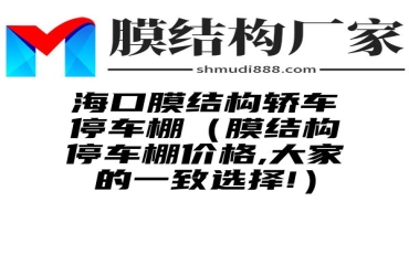 海口膜结构轿车停车棚（膜结构停车棚价格,大家的一致选择!）