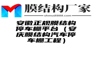 安徽正规膜结构停车棚平台（安庆膜结构汽车停车棚工程）